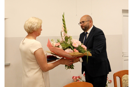 Uroczyste pożegnanie wicedyrektorki „piątki”