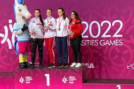 Paulina Stenka ze złotym medalem Europejskich Igrzysk Uniwersyteckich