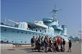 Młodzi wejherowianie zwiedzali Gdynię

