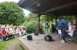 KLEZMORET na letniej scenie w wejherowskim praku 