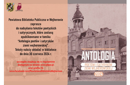Można nadsyłać teksty do „Antologii poetów i satyryków ziemi wejherowskiej”