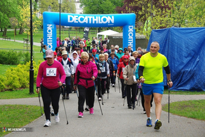 Rajd Nordic Walking w parku - 10.05.2014