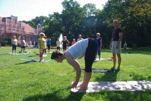 Joga w Parku Miejskim