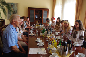Wizyta delgacji z Uniwersytetu Przykarpackiego w Iwano-Frankowsku - 29.07.2014