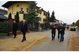 Odbiór 4 ulic - Zielnej, Złotej, Modrej i Uroczej - 03.11.2015