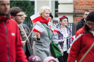 Biało-czerwona parada niepodległościowa  - 11.11.2015