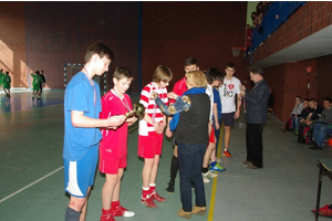 Halowy turniej piłkarski szkół o Puchar Prezydenta Wejherowa - 30.03.2012