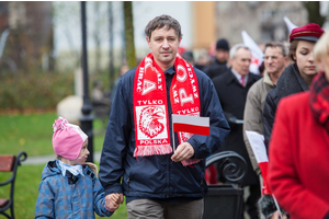 Biało-czerwona parada niepodległościowa  - 11.11.2015