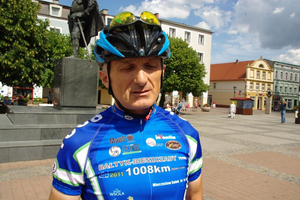 Mieczysław Solek z Wejherowa zamierza ponownie pokonać ultramaraton kolarski - 07.08.2012