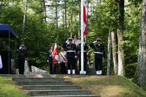 Hołd żołnierzom 1 MPS w Białej