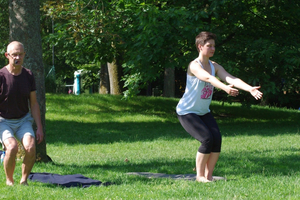 Joga w Parku Miejskim