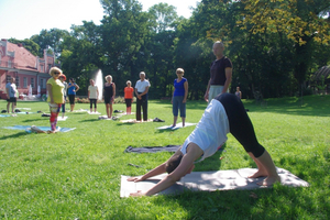 Joga w Parku Miejskim