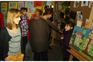 Wystawa ArtFerie w Gimnazjum nr1 - 22.02.2013