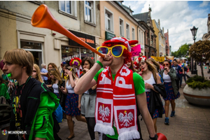 Parada uczniów Zespołu Szkół Ponadgimnazjalnych nr 4  im. Jakuba Wejhera - 29.05.2015