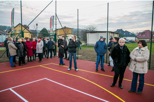 Boisko na osiedlu Sucharskiego gotowe	 - 26.11.2015