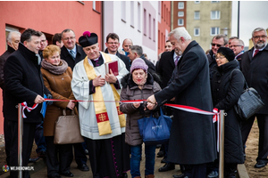 Nowy budynek socjalny przy ul. Iwaszkiewicza w Wejherowie - 27.01.2015