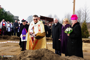 Rozpoczęcie budowy nowego kościoła na Śmiechowie - 02.03.2015