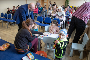 Spotkanie z uchodźcami wojennymi z Ukrainy