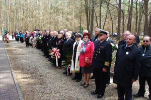 Uroczystość w Piaśnicy z okazji Miesiąca Pamięci Narodowej - 20.04.2013
