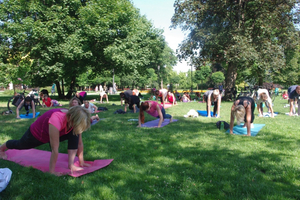 Joga w Parku Miejskim