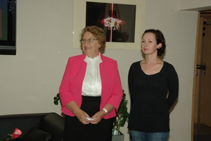 Promocja wierszy Bogny Zubrzyckiej,finisaż Aliny Adamczyk - 27.09.2012