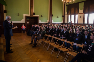 Prezydent Krzysztof Hildebrandt spotyka się z młodzieżą - 25-26.02.2015