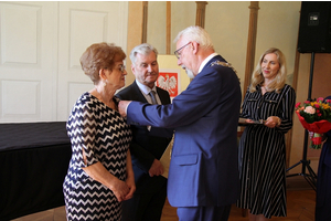 Medale dla Złotcyh Jubilatów