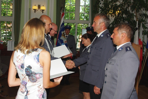 Wyróżnienia z okazji Święta Policji - 24.07.2014