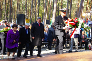 Uroczystość patriotyczna w Piaśnicy - 05.10.2014