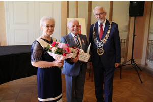 Medale dla Złotcyh Jubilatów