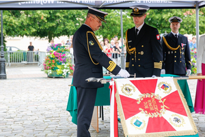 Sztandar wojskowy dla Batalionu Dowodzenia Marynarki Wojennej w Wejherowie