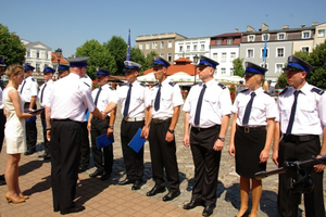 Święto Policji na rynku w Wejherowie - 26.07.2012