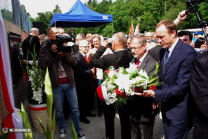 Zjazd Strzebielinkowców - odsłonięcie tablicy pamiątkowej - 17.08.2014