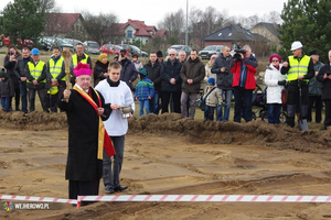 Rozpoczęcie budowy nowego kościoła na Śmiechowie - 02.03.2015