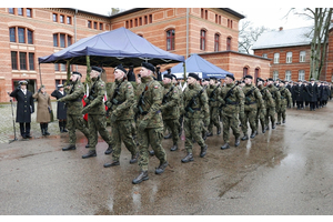 Przysięga w Batalionie Dowodzenia MW