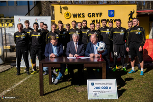Piłkarze WKS Gryf będą promować Wejherowo