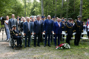 Hołd żołnierzom 1 MPS w Białej