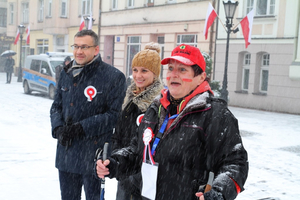 Niepodległość upamiętniona marszem z kijkami