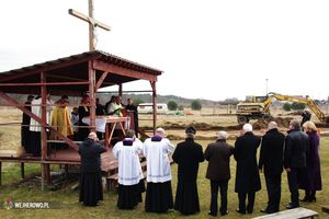 Rozpoczęcie budowy nowego kościoła na Śmiechowie - 02.03.2015