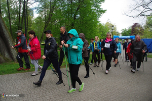 Rajd Nordic Walking w parku - 10.05.2014