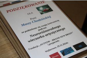 Neuroróżnorodny wieczorek artystyczny