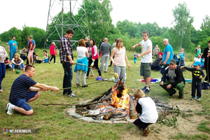 Festyn przy ognisku na os. Fenikowskiego - 28.06.2014