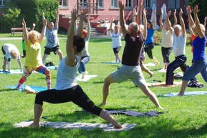 Joga w Parku Miejskim