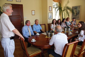 Wizyta delgacji z Uniwersytetu Przykarpackiego w Iwano-Frankowsku - 29.07.2014