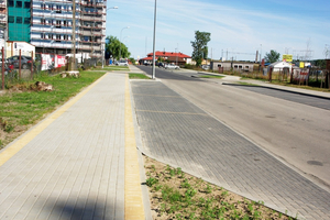 Nowa droga przy Powiatowym Urzędzie Pracy - 20.08.2015