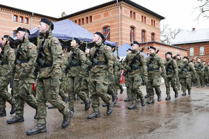 Przysięga w Batalionie Dowodzenia MW