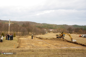 Rozpoczęcie budowy nowego kościoła na Śmiechowie - 02.03.2015