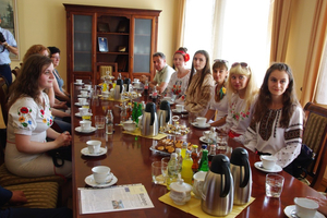 Wizyta delgacji z Uniwersytetu Przykarpackiego w Iwano-Frankowsku - 29.07.2014