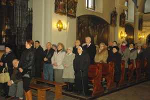 Nabożeństwo w Klasztorze z okazji Międzynarodowego Dnia Chorych - 11.02.2013