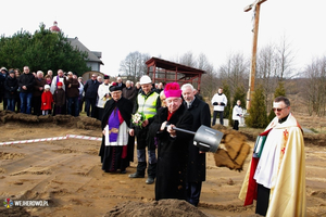 Rozpoczęcie budowy nowego kościoła na Śmiechowie - 02.03.2015